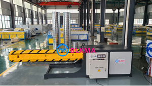 Máquina de procesamiento de conductos hvac oval de chapa metálica - Product Image 2
