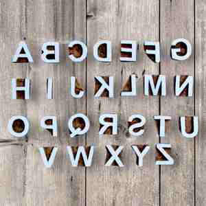 Sellos de Madera con Alfabeto para Manualidades, Sellos de Papel, Bloques de Impresión Textil, Sellos Tallados en Madera para Regalos - Product Image 1