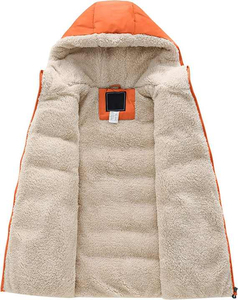 Chaleco Acolchado Informal Ligero para Hombre, sin Mangas, Cálido para Invierno, con Logotipo Personalizado, de Lona, Transpirable, con Cierre de Botones - Product Image 3