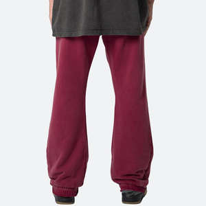 Pantalon décontracté pour homme, coupe évasée, en tissu toile respirant et léger, avec logo personnalisé, pour une performance optimisée, OEM - Product Image 2