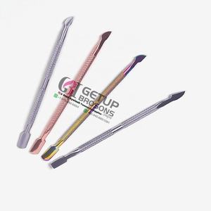 เครื่องมือดูแลผิวหน้า GETUP BROSONS IMPEX สแตนเลสสตีล สีโรสโกลด์/สีเงิน  พร้อมโลโก้สั่งทำ  เครื่องกำจัดสิวเสี้ยนแบบมือถือ  สำหรับรักษาสิว  ปลั๊กแบบ UK - Product Image 3