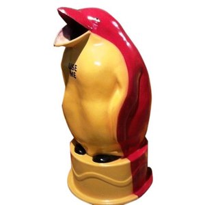 2025 Premium Quality Penguin Shaped Fiberglass Dustbins Outdoor <b>Waste</b> <b>Bins</b> without <b>Lid</b> Reasonable Price for World Market - Product Image 6