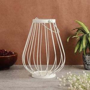 Nouveau design de bougeoir en fer métallique décoratif fait maison, ensemble de bougeoirs pour mariage fantaisie, vaisselle, décoration de table, pot à bougies - Product Image 2