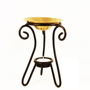 Hand made copper Fragrance <b>oil</b> <b>Diffuser</b> Incense burner <b>oil</b> burner high quality selling wax burner with bowl for home usage - Product Image 6