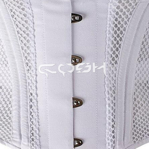 Corset blanc en maille sous-poitrine pour le remodelage de la taille |   Fabricant de Corsets en Gros - Product Image 3