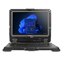 Tablette industrielle robuste Getac UX10 avec écran tactile FHD LumiBond de 10,1 pouces, luminosité de 1000 nits, étanche et résistante à la poussière