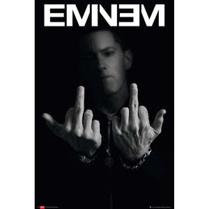 Póster Moderno de Eminem con Diseño de Dedo MMLP2 para Decoración de Pared - Product Image 3