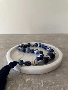 พวงมาลัยลูกปัดทำจากไม้แบบพรีเมี่ยมของตกแต่งโต๊ะที่หรูหราหรูหราพวงมาลัยเรซิ่นสไตล์ใหม่สำหรับห้องนั่งเล่นและของขวัญ - Product Image 4