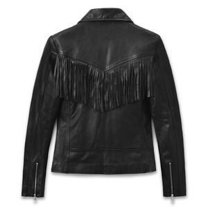 แจ็กเก็ตหนังสำหรับฤดูหนาวแจ็กเก็ตหนังแฟชั่นใหม่ออกแบบได้ตามต้องการ - Product Image 6