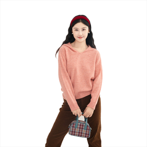 Sudadera informal sólida para mujer, Sudadera con capucha con estampado personalizado, jersey de otoño e invierno, jersey con capucha transpirable para mujer - Product Image 1
