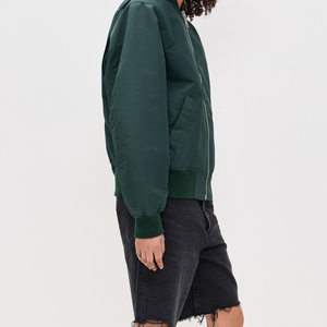 2025 nouveauté dames tache respirant collège université Baseball veste haute qualité Satin veste pour femmes hiver bas quantité minimale de commande - Product Image 4