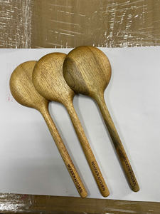 Cuchara de Cocina de Madera Zen Asiática Ecológica Vietnamita, 99% Madera de Palo de Rosa, Entrega Rápida, Precio Económico, Todos los Tamaños Disponibles - Product Image 6