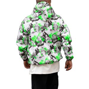 Sudaderas con Capucha Personalizables al por Mayor, OEM, Extra Grandes, Forradas de Felpa, 100% Algodón para Hombre, Transpirables, Térmicas, Cálidas para Invierno, con Impresión Digital - Product Image 3