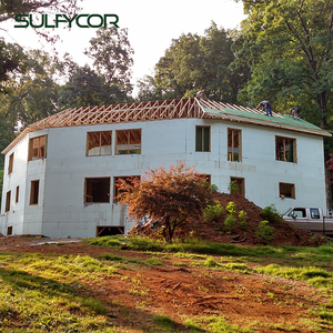 Sous-couche de toiture en MgO, revêtement intérieur, résistant à l'eau, ignifuge, panneaux muraux en MgO, plaques de plâtre sèches en sulfate de magnésium - Product Image 6