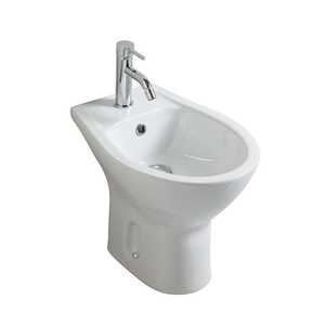 Corsica Ceramic Traditional <b>Bidet</b> with Floor Drain Bath & Toilet Supplies - Product Image 1