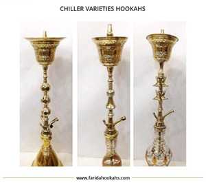 Hookahs-enfriadores de latón alto de lujo, Farida, Hookahs - Product Image 5