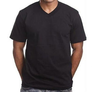 Nuevo 260-280G puro algodón O escote pesado camiseta Hip Hop Boxy Fit camiseta de gran tamaño Camiseta corta ancha para hombre - Product Image 1