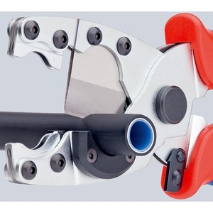 Cuchillo eléctrico de acero KNIPEX para cortar tuberías, 12-25/18-35 mm, 210 mm de longitud, cromo vanadio - Product Image 3