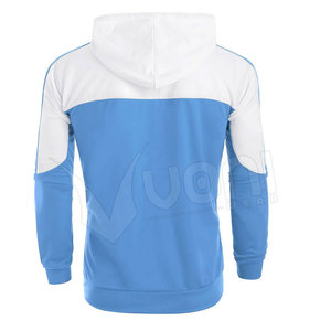 Niceif Hombres Casual Mid-Weight Algodón/Poliéster Impermeable Secado rápido Sudadera con capucha Sudadera de invierno Bolsillos Liso teñido - Product Image 3