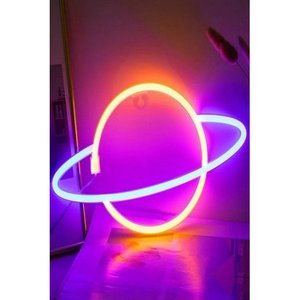 Luce notturna Neon saturno