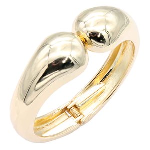 Braccialetti di moda a cerniera placcati in oro elegante Design braccialetto per le donne - Product Image 2