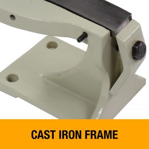 Cizalla Industrial sin Garganta de Acero Dulce de Calibre 14 con Cuchilla de Acero Inoxidable de Borde Liso de 4-1/4 Pulgadas para Proyectos de Bricolaje - Product Image 3