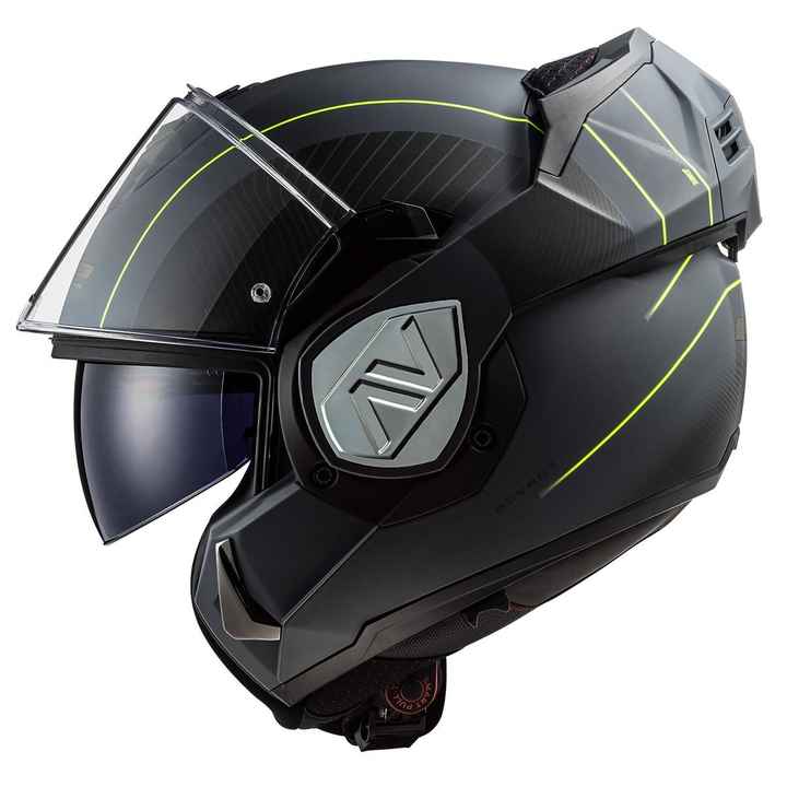LS2 ADVANT COOPER WHITE-BLUE HELMET