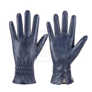 Service OEM Gants en cuir à la mode pour femmes Nouveau design Couleur unie pour la scène hivernale décontractée - Product Image 1