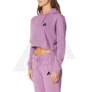 Crop top pour femme avec logo personnalisé, OEM/ODM disponible, tops en coton respirant et à séchage rapide pour l'été, pour adolescentes - Product Image 3