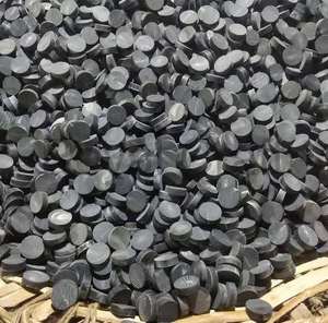 Boutons en corne de buffle écologiques en gros, noir, tailles 16 mm/19 mm/21 mm/23 mm/26 mm/29 mm/31 mm, faits à la main pour accessoires vestimentaires - Product Image 1