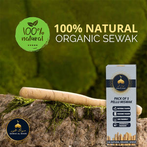 Palitos de Miswak de Alta Calidad, 100% Naturales, Orgánicos, Biodegradables, Paquete de 50 - Product Image 2