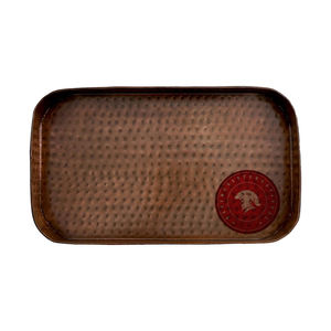 Plateau de service décoratif en cuivre martelé, best-seller | Plateau de service pour cuisine et salle à manger au meilleur prix de gros - Product Image 1