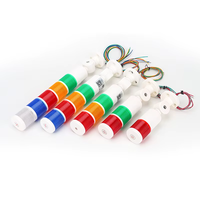 DH50 220V 180 degrés rotatif multicouche LED tour de Signal pile voyant d'avertissement sonnerie alarme d'urgence IP65 évalué