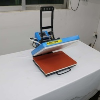 Presse à chaud manuelle mini haute pression 23*30cm / 29*38cm avec écran LED LCD pour impression DIY de t-shirts