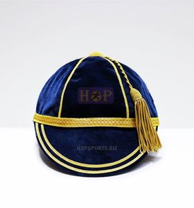 honours caps Personalized Club Captain <b>Presentation</b> Cap | Hot Selling Ceremonial Velvet Caps in Best Price - Product Image 1