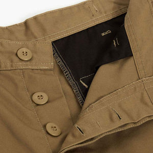 Pantalon cargo utilitaire d'extérieur, taille haute, tissu respirant et lourd, coupe confortable, usage quotidien, décontracté, mélange de coton - Product Image 4