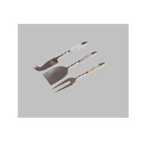 Ensemble de couverts de couteau à fromage à feuilles différentes pour vaisselle de table taille personnalisée ensemble de couverts de couteau à fromage en acier inoxydable pour prix de gros - Product Image 2