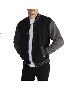 Pro Club Veste de baseball en molleton Varsity pour homme Veste sportive Letterman de qualité supérieure pour les sports universitaires pour la saison de printemps - Product Image 6
