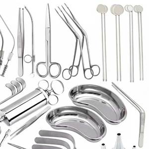 Ensemble d'examen ORL 39 pièces en métal manuel pour l'inspection du visage, des oreilles, du nez et de la gorge, instruments de diagnostic professionnels - Product Image 2