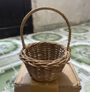 Décoration de Noël suspendue en rotin naturel pour la décoration intérieure saisonnière, accessoire artisanal de vacances fabriqué au Vietnam - Product Image 3