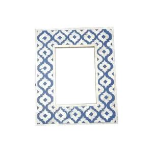 Handmade MILLION ART Eco-friendly Customizable Color Size Black <b>White</b> Photo <b>Frame</b> Natural Bone Inlay Wood Glass Metal Decorative - Product Image 5