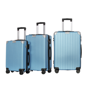 Juego de maletas de alta moda Abs 228 Un Juego de 3 piezas Bolsas de equipaje Trolley de viaje Equipaje Embalaje personalizado Hung Phat Fabricante - Product Image 1