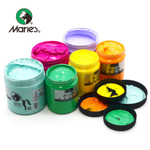 Peinture acrylique professionnelle pour artiste Maries Z500 500 ml 50 couleurs pour toile, chaussures, pierre, chemise, peinture murale - Product Image 3
