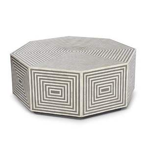 Nuevo estilo, mesa de centro con incrustaciones de hueso de Calidad exclusiva, muebles decorativos interiores únicos móviles, exhibición de súper Mesa - Product Image 5