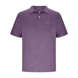 Polo élégant 100% coton à séchage rapide Logo personnalisé polos de sport, t-shirt polo - Product Image 1