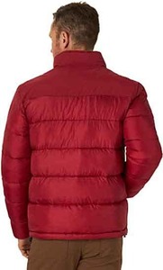 Men's Puffer Jacket Canvas Stand Front Warm Lightweight Quilted Hooded Stylish Waterproof Windproof <b>Thermal</b> Comfortable Durable - Product Image 2
