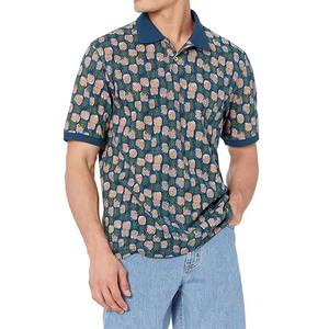 Polo de sport respirant pour homme, impression par sublimation, 100% polyester, logo professionnel, nouveau polo de style classique par sublimation - Product Image 5