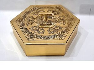 Juego de Especias Indias de Alta Calidad HF CRAFTS, Diseño Personalizado de Metal de Cobre para la Organización de la Cocina, Apto para Lavavajillas - Product Image 3