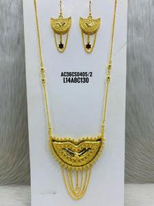 Moda último Clásico Chik Set diseño chapado en oro Joyería Árabe para mujeres diseño solo en línea - Product Image 1