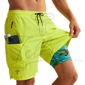 Pantalones Cortos Deportivos para Hombre, Diseño Moderno, Secado Rápido, Impresión Digital, Ecológicos, Impermeables, Elásticos, Venta al Por Mayor 2026 - Product Image 5